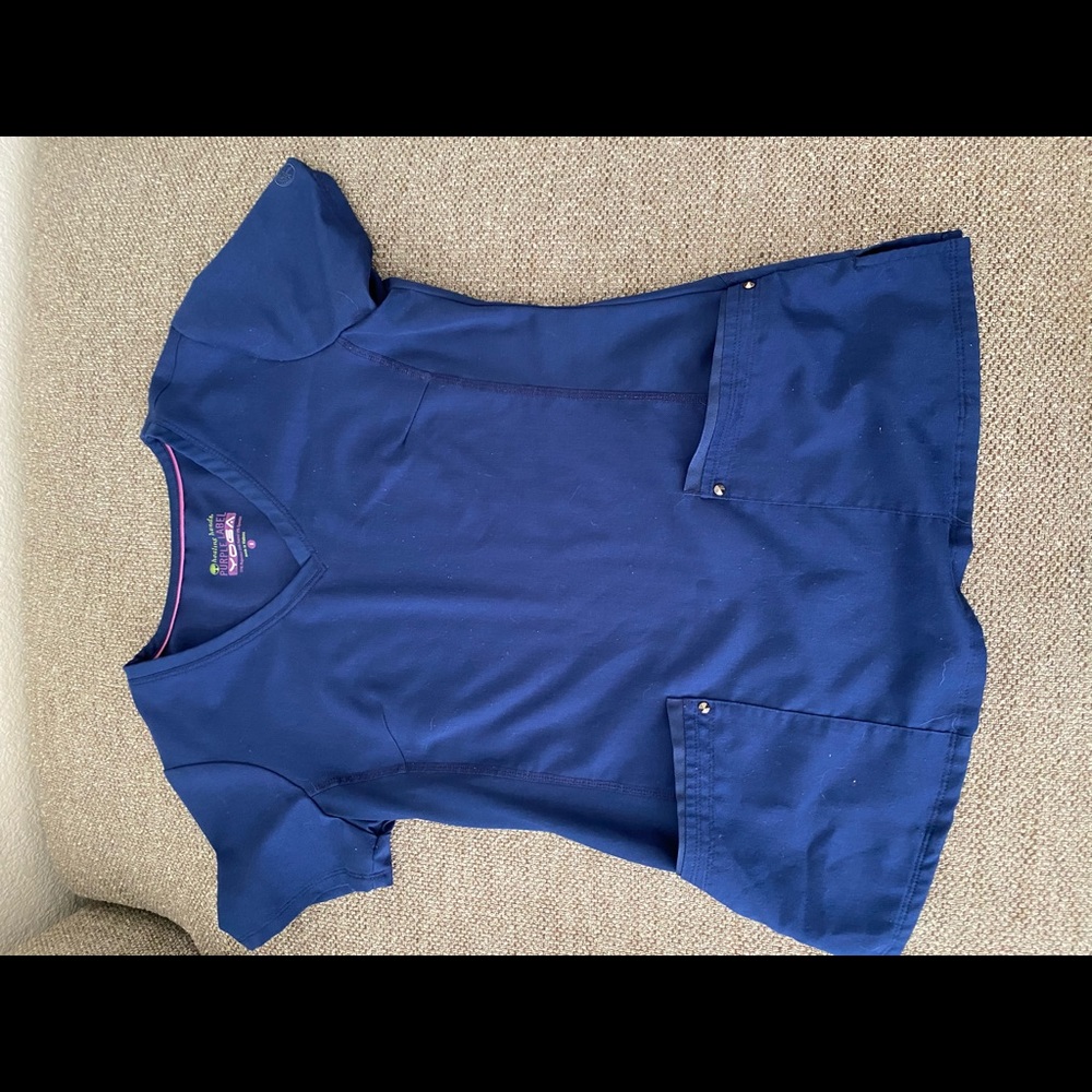 Healing Hands Purple Label Scrub Top